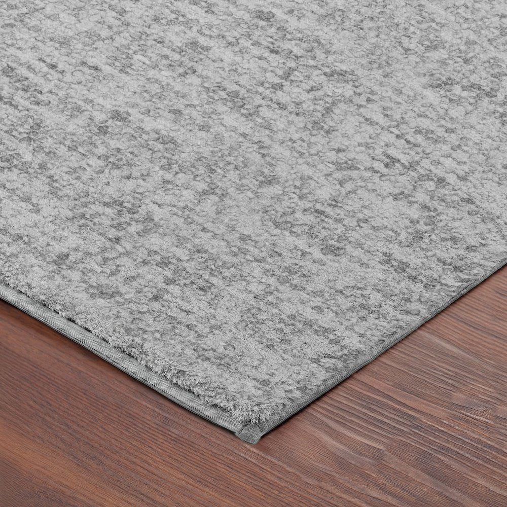 Luxury Washable Voyage VY2 Gray 8' x 8' Rug