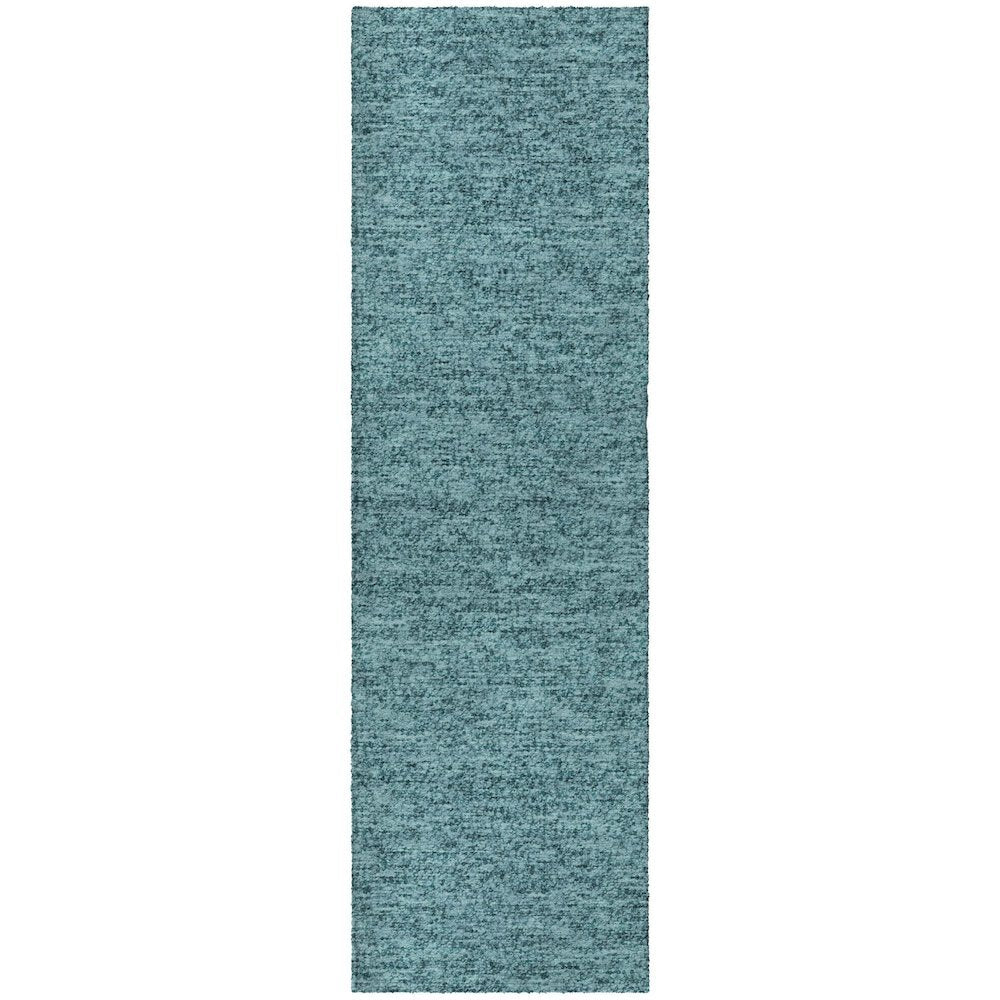 Luxury Washable Voyage VY2 Teal 2'3" x 7'6" Runner Rug