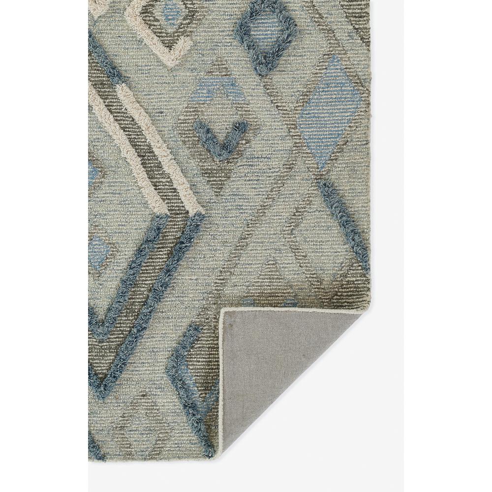 Contemporary Rectangle Area Rug, Blue, 5' X 8'