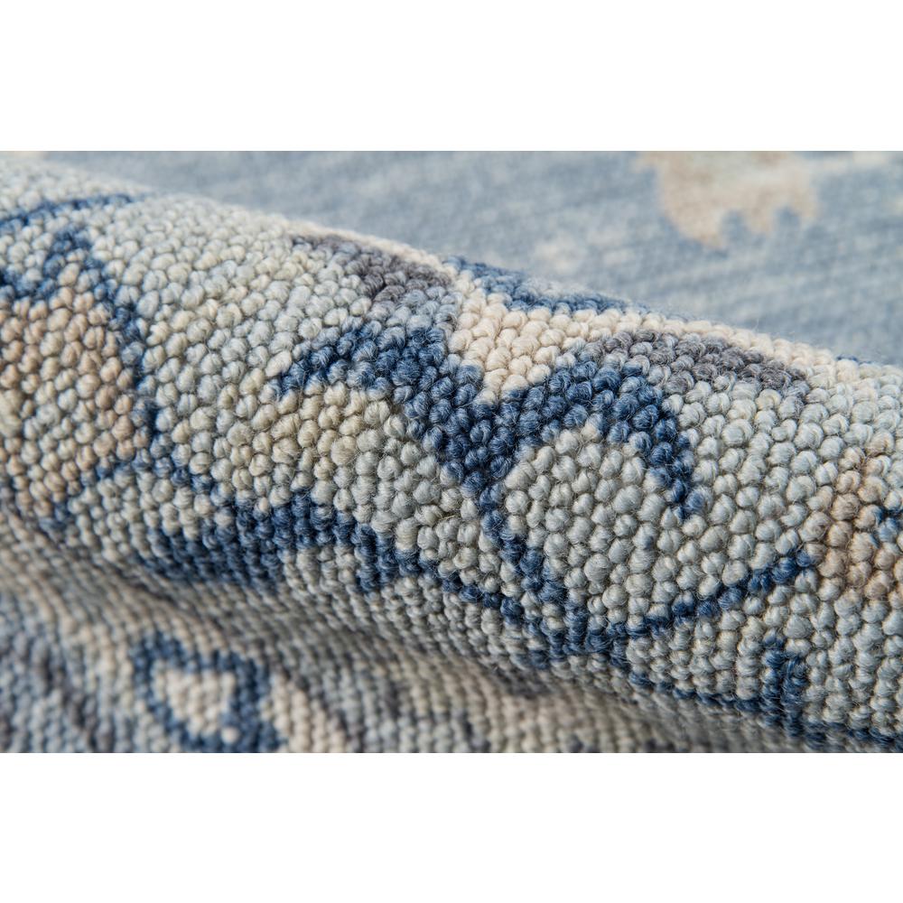 Traditional Runner Area Rug, Blue, 2'3" X 7'6" Runner
