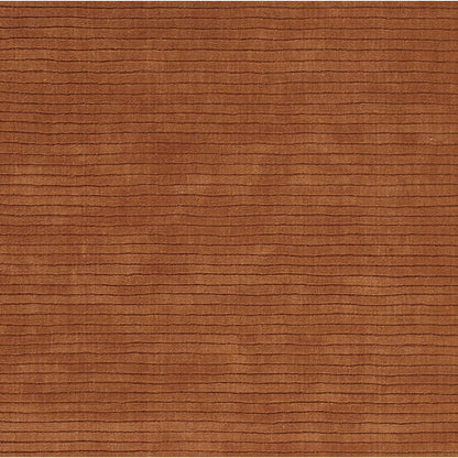Contemporary Rectangle Area Rug, Rust, 5' X 8'