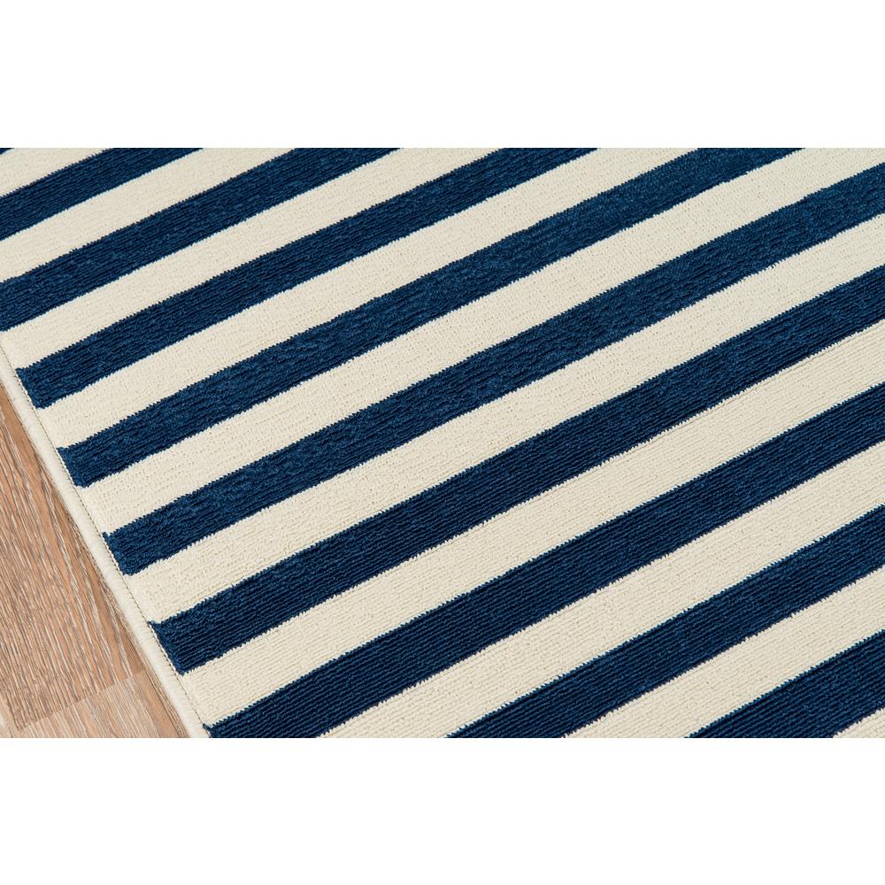 Contemporary Rectangle Area Rug, Navy, 2'3" X 4'6"