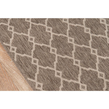 Contemporary Rectangle Area Rug, Taupe, 2'3" X 4'6"