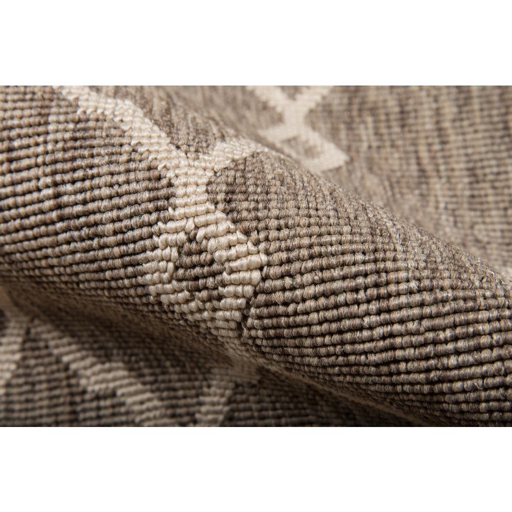 Contemporary Rectangle Area Rug, Taupe, 2'3" X 4'6"
