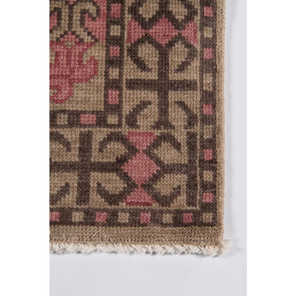 Traditional Rectangle Area Rug, Pink, 3'9" X 5'9"