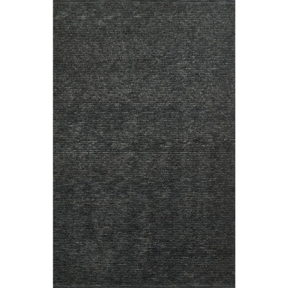 Transitional Runner Area Rug, Charcoal, 2'3" X 8' Runner