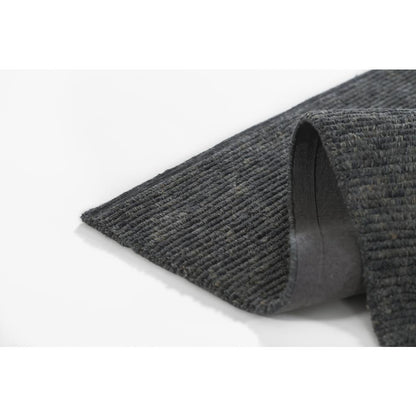 Transitional Runner Area Rug, Charcoal, 2'3" X 8' Runner