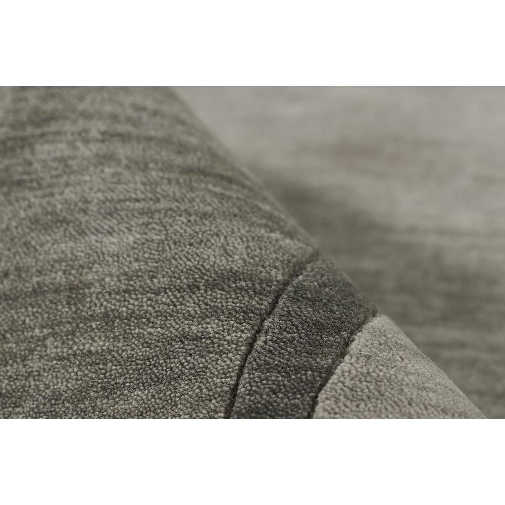 Contemporary Rectangle Area Rug, Grey, 3'6" X 5'6"