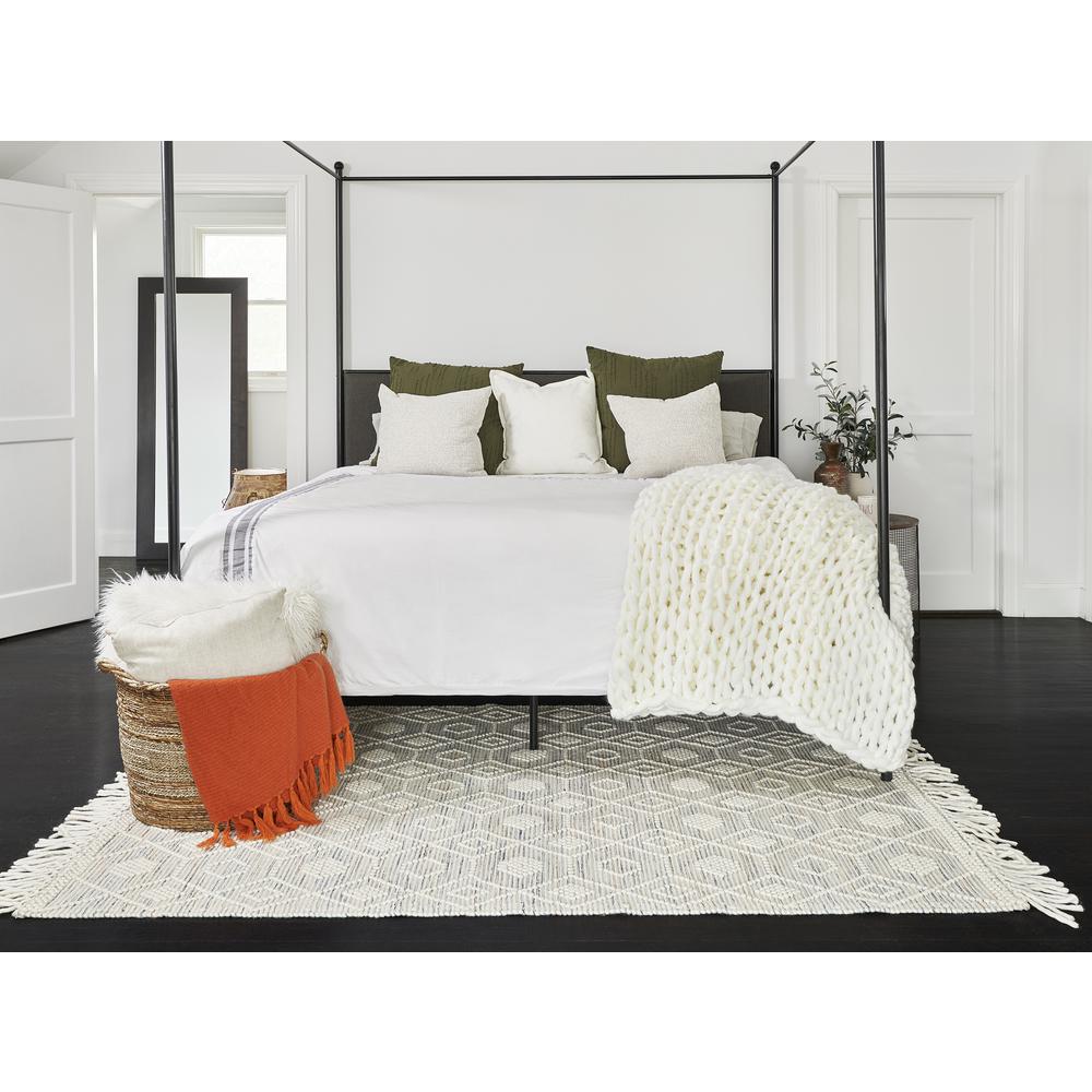 Contemporary Rectangle Area Rug, Multi, 2' X 3'