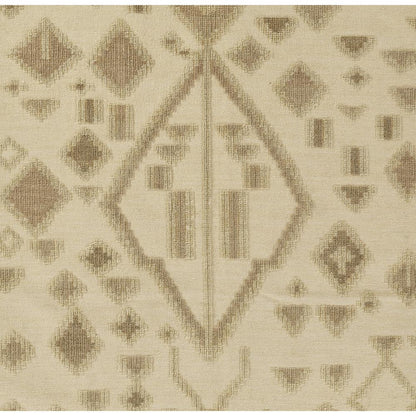 Traditional Rectangle Area Rug, Natural, 2' X 3'