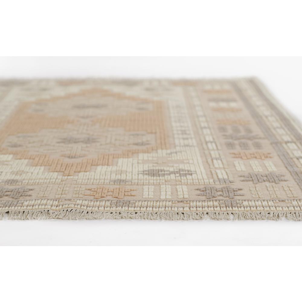 Traditional Rectangle Area Rug, Blush, 2' X 3'