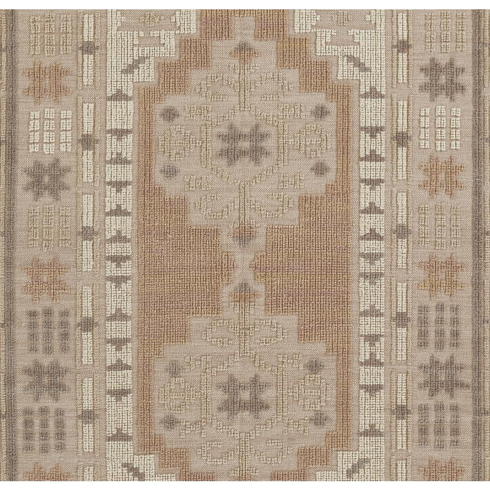 Traditional Rectangle Area Rug, Blush, 2' X 3'