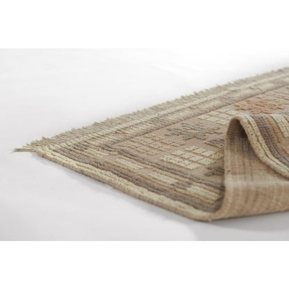 Traditional Rectangle Area Rug, Blush, 2' X 3'