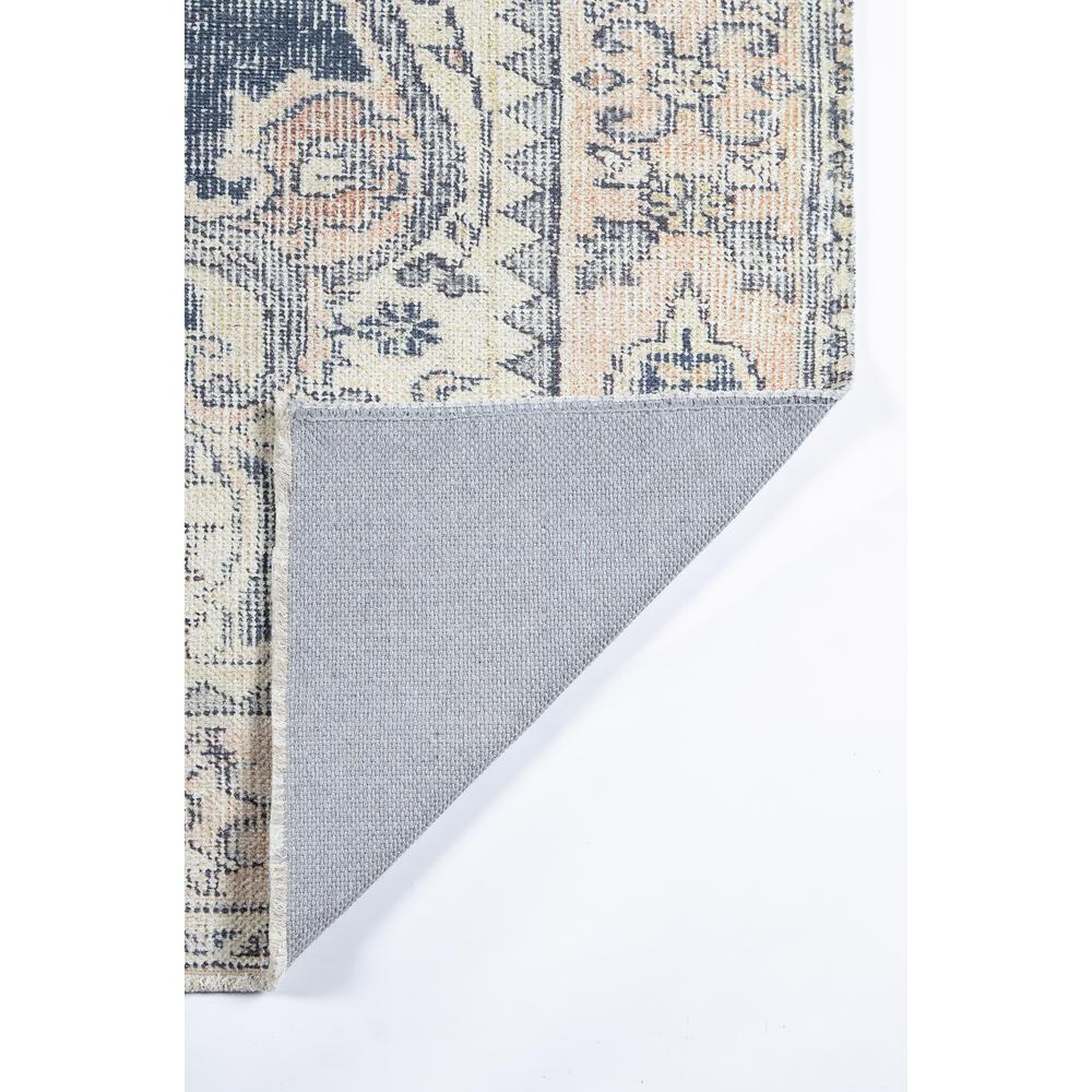 Traditional Runner Area Rug, Navy, 2'3" X 7'6" Runner