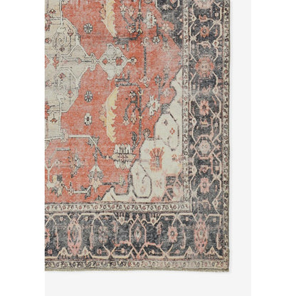 Traditional Runner Area Rug, Rust, 2'3" X 7'6" Runner