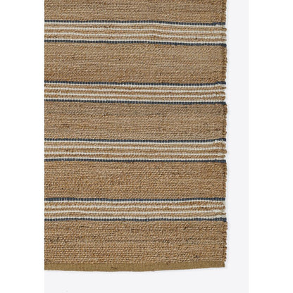 Contemporary Runner Area Rug, Blue, 2'3" X 8' Runner