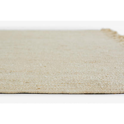 Contemporary Rectangle Area Rug, Ivory, 3' X 5'