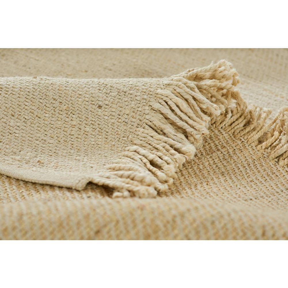 Contemporary Rectangle Area Rug, Ivory, 3' X 5'