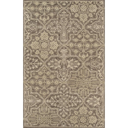 Traditional Runner Area Rug, Brown, 2'3" X 8' Runner