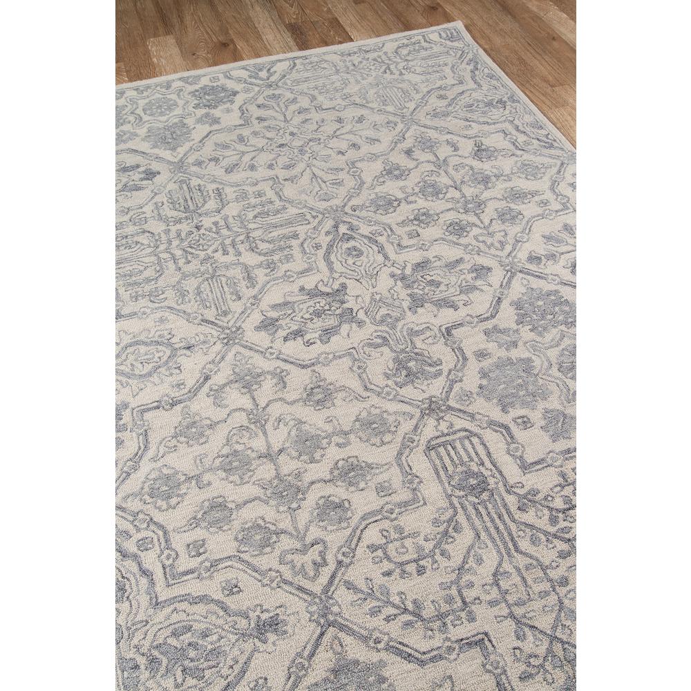Traditional Runner Area Rug, Grey, 2'3" X 8' Runner