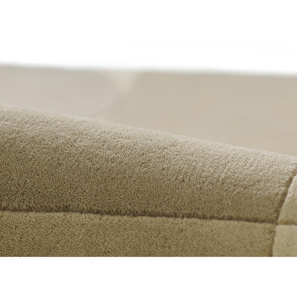 Modern Rectangle Area Rug, Neutral, 3'6" X 5'6"