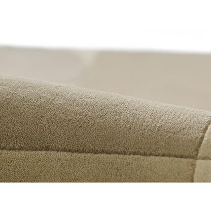 Modern Rectangle Area Rug, Neutral, 3'6" X 5'6"