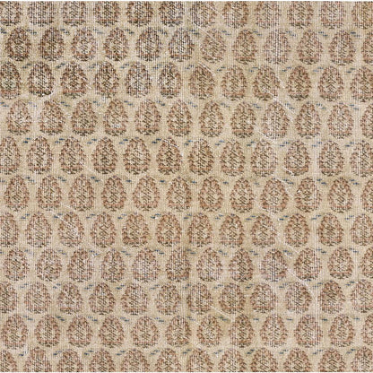 Traditional Rectangle Area Rug, Blush, 2' X 3'