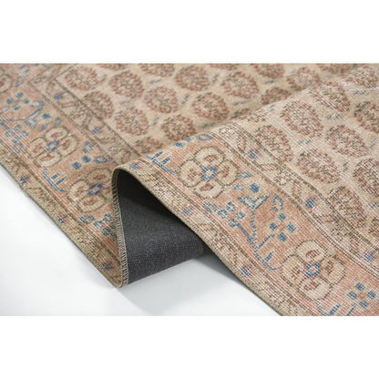 Traditional Rectangle Area Rug, Blush, 2' X 3'