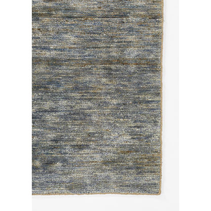 Transitional Runner Area Rug, Blue, 2'3" X 8' Runner
