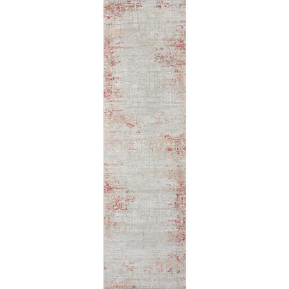 Traditional Runner Area Rug, Red, 2'2" X 7'7" Runner
