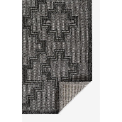 Transitional Runner Area Rug, Charcoal, 2'7" X 7'6" Runner