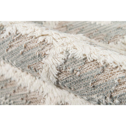 Contemporary Runner Area Rug, Grey, 2'3" X 7'10" Runner