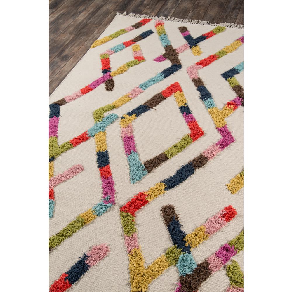 Contemporary Runner Area Rug, Multi, 2'3" X 7'10" Runner