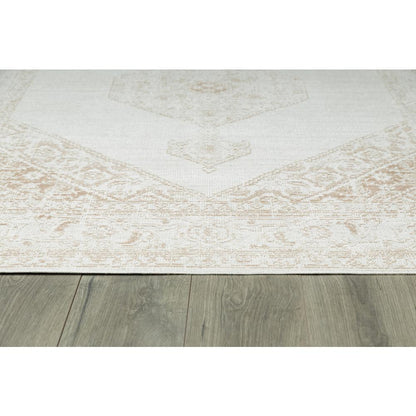 Traditional Runner Area Rug, Brown, 2'3" X 8' Runner