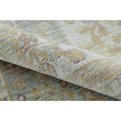 Traditional Runner Area Rug, Ivory, 2'3" X 8' Runner