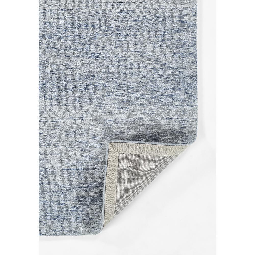 Contemporary Rectangle Area Rug, Light Blue, 2' X 3'