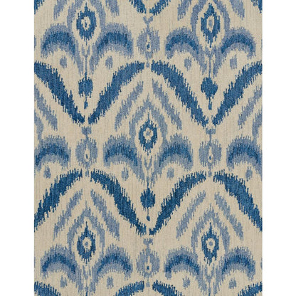 Transitional Runner Area Rug, Blue, 2'6" X 8' Runner