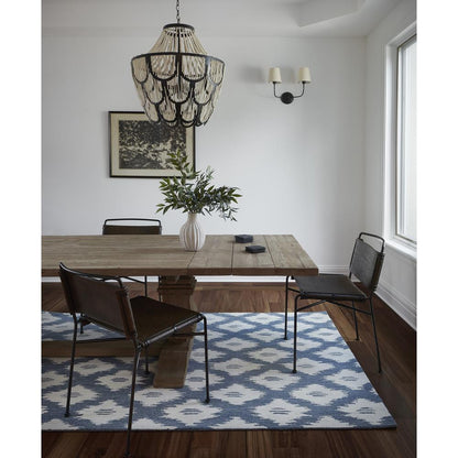 Transitional Runner Area Rug, Slate, 2'6" X 8' Runner