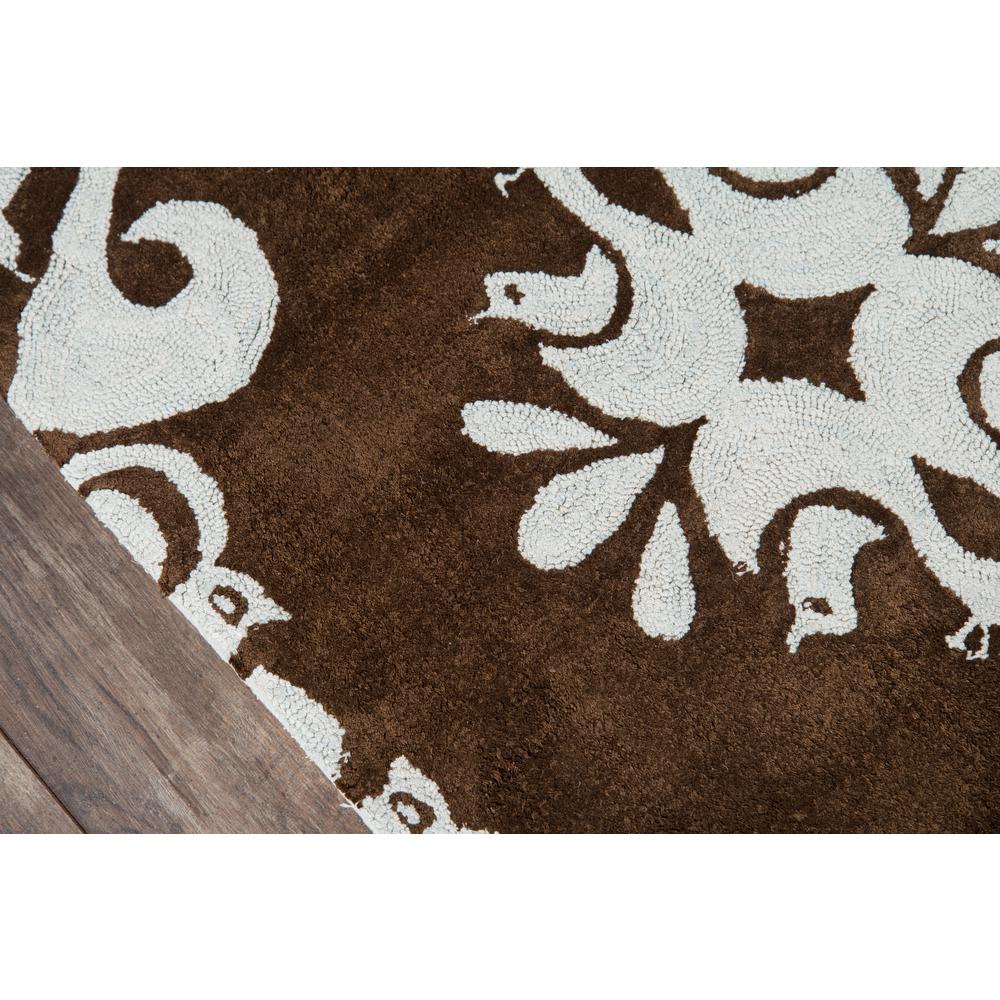 Contemporary Rectangle Area Rug, Baby Blue, 3' X 5'