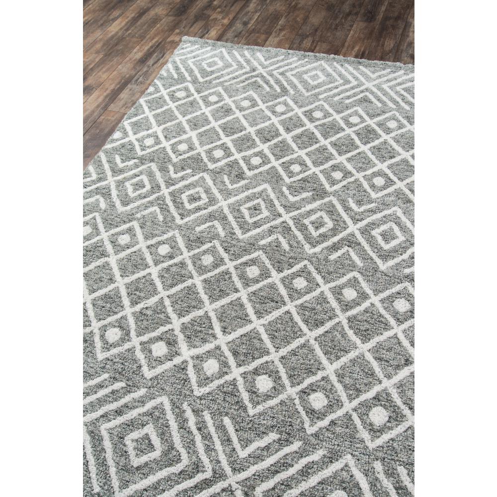 Contemporary Runner Area Rug, Sage, 2'3" X 8' Runner