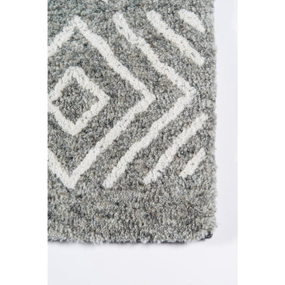 Contemporary Runner Area Rug, Sage, 2'3" X 8' Runner