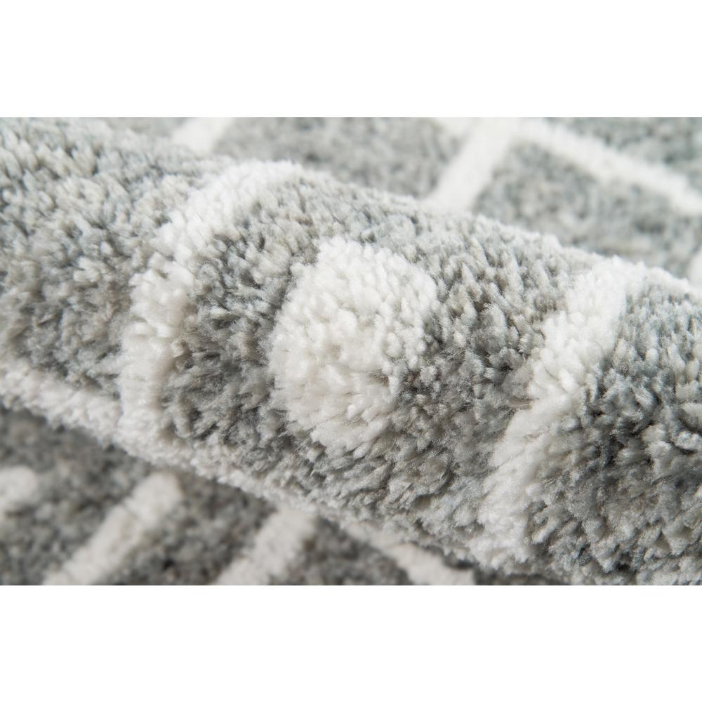 Contemporary Runner Area Rug, Sage, 2'3" X 8' Runner