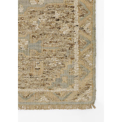 Traditional Rectangle Area Rug, Blue, 3'6" X 5'6"