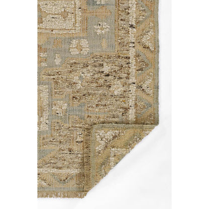 Traditional Rectangle Area Rug, Blue, 3'6" X 5'6"