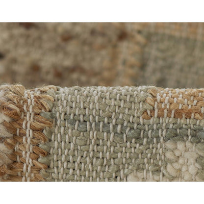 Traditional Rectangle Area Rug, Blue, 3'6" X 5'6"