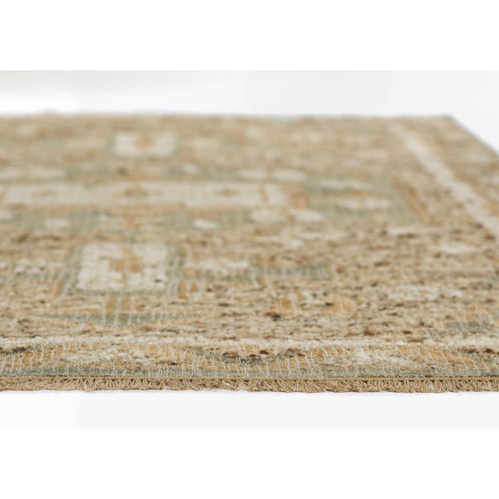 Traditional Rectangle Area Rug, Blue, 3'6" X 5'6"