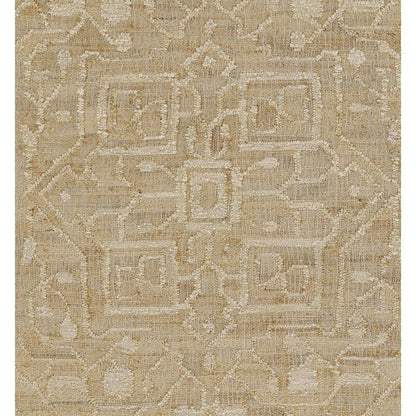 Traditional Rectangle Area Rug, Ivory, 3'6" X 5'6"