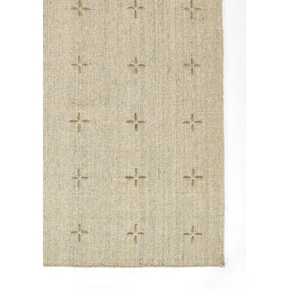 Contemporary Rectangle Area Rug, Natural, 3'6" X 5'6"