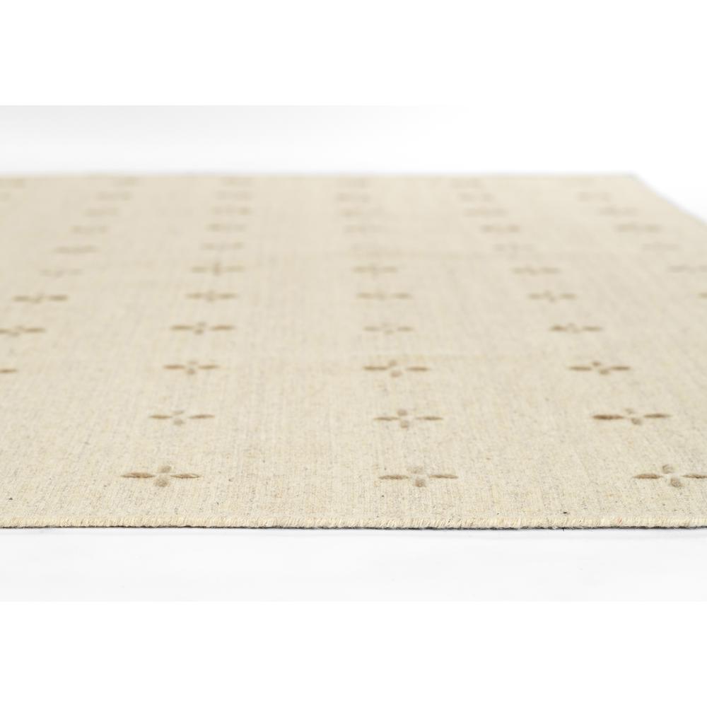 Contemporary Rectangle Area Rug, Natural, 3'6" X 5'6"
