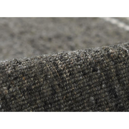 Contemporary Rectangle Area Rug, Charcoal, 3'6" X 5'6"